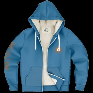 Fukutoshin Line Ultra-Soft Microfleece Zip Hoodie