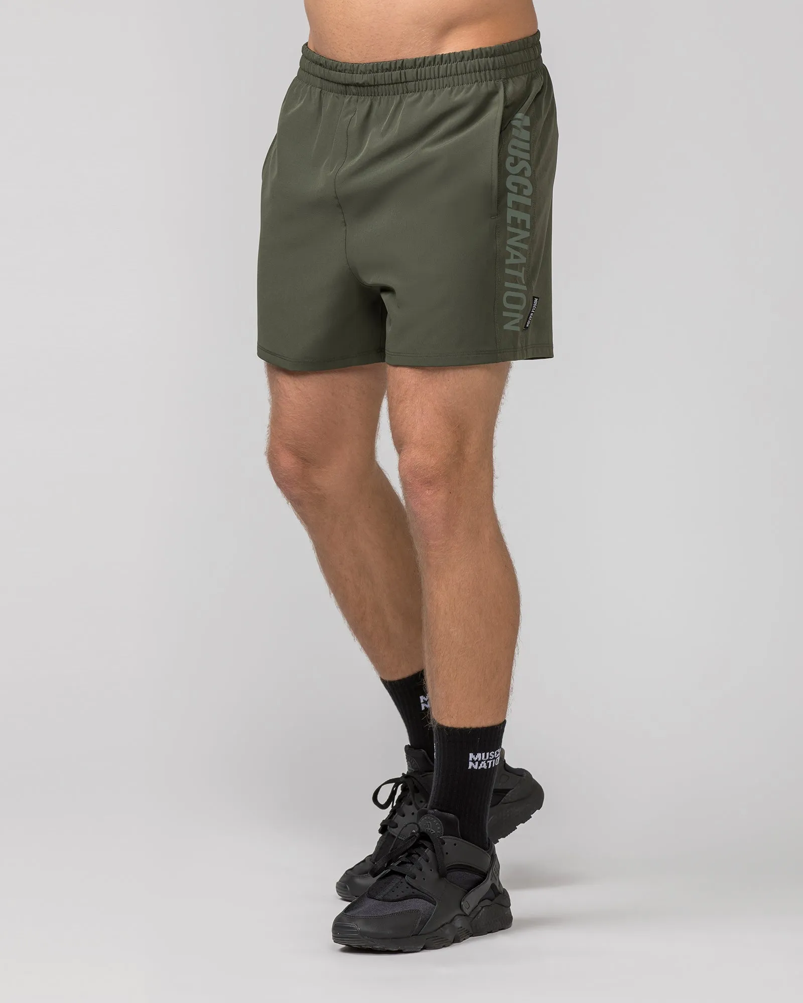 Function 4" Shorts - Dark Khaki