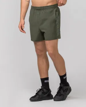 Function 4" Shorts - Dark Khaki