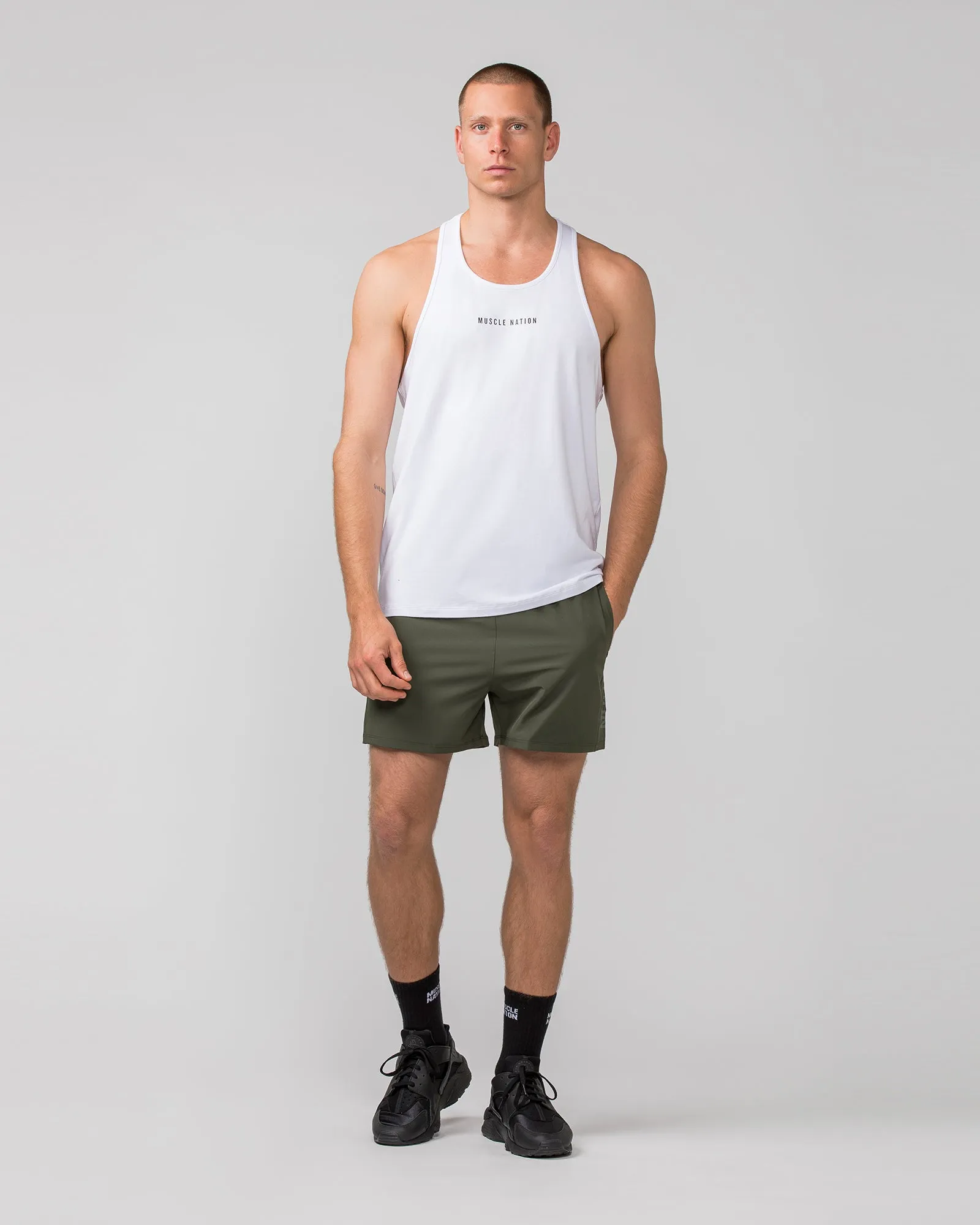 Function 4" Shorts - Dark Khaki