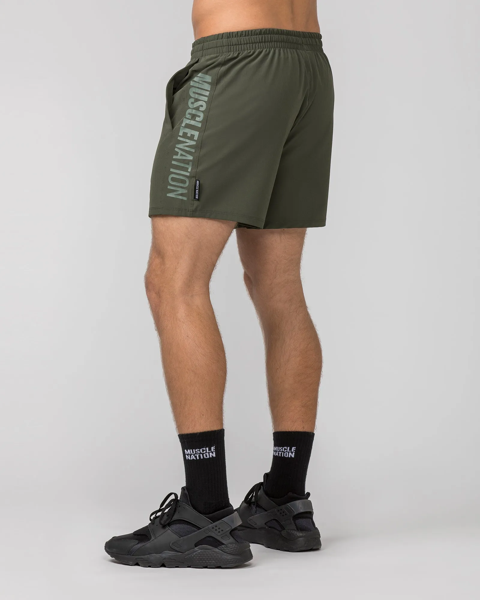 Function 4" Shorts - Dark Khaki