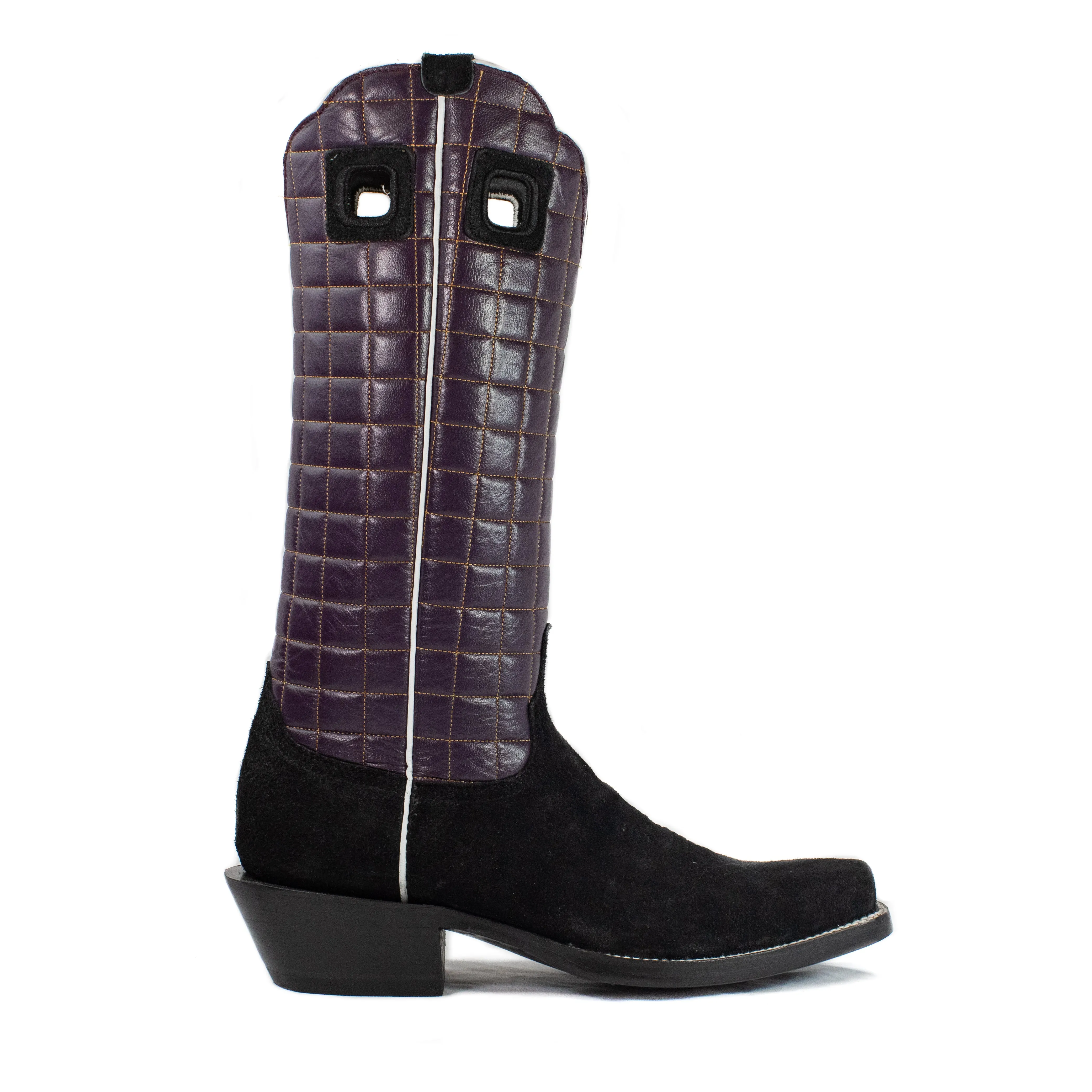 Gus - Cutter Toe - Black & Purple