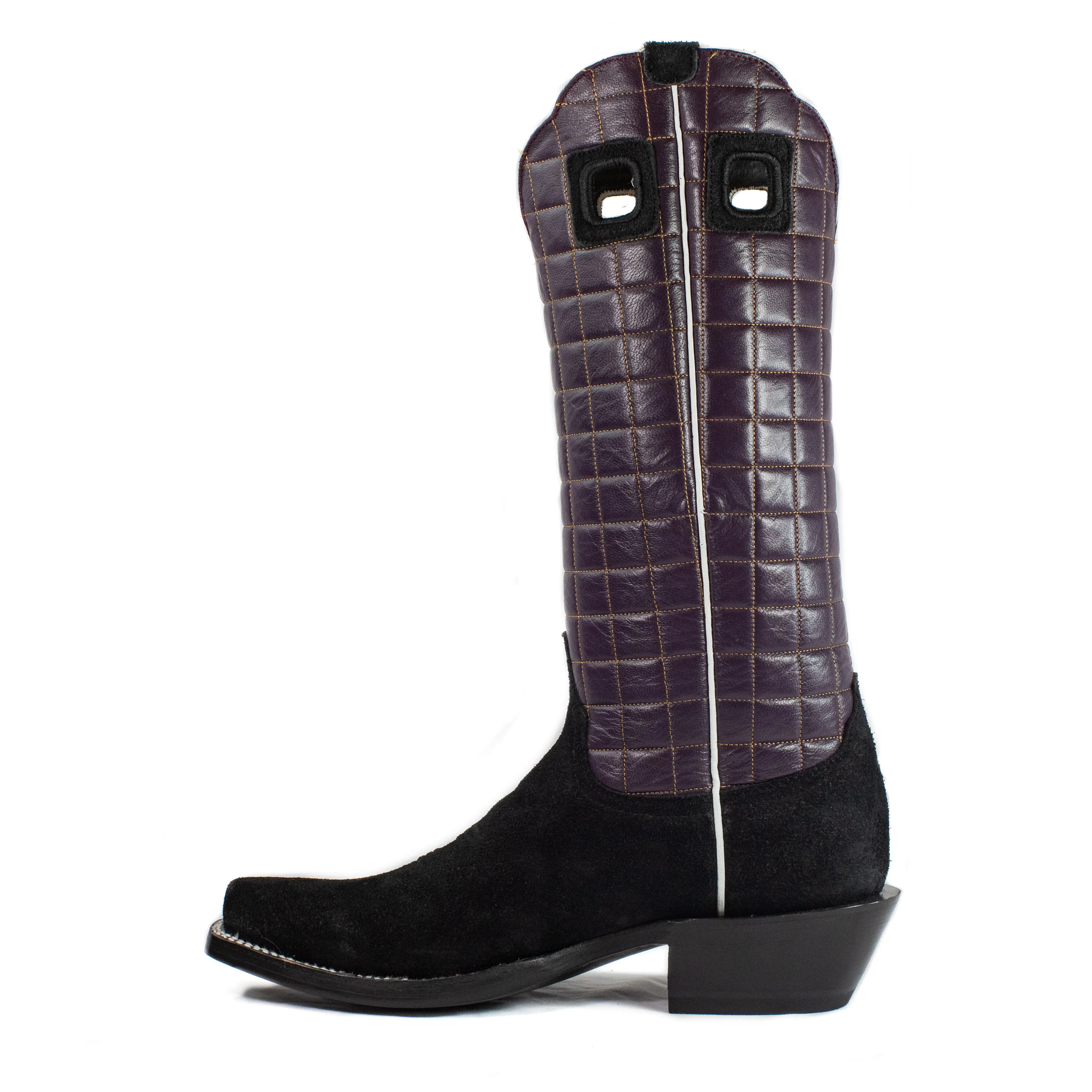 Gus - Cutter Toe - Black & Purple