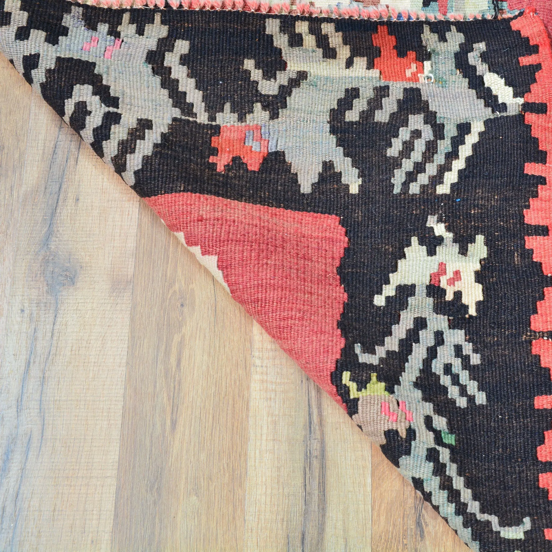 Hand-Woven Turkish Besarabian Kilim Flatweave Handmade Wool Rug (Size 4.11 X 7.0) Brrsf-1383