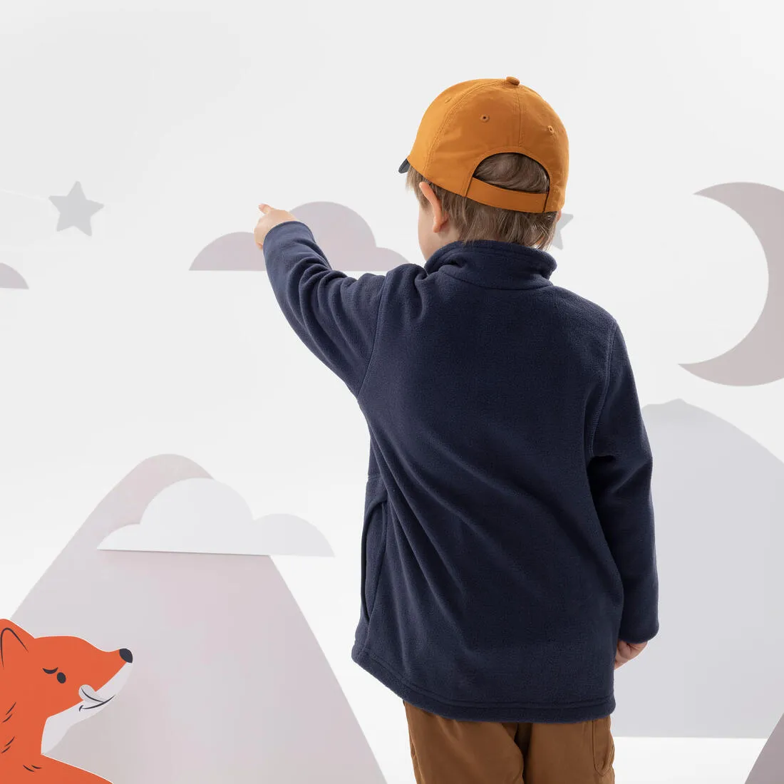 Hiking fleece jacket - MH150 - children 2-6 years