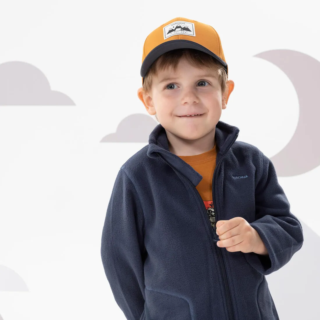 Hiking fleece jacket - MH150 - children 2-6 years