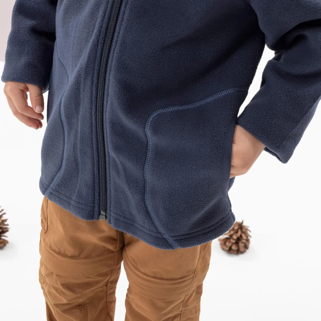 Hiking fleece jacket - MH150 - children 2-6 years