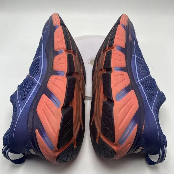 Hoka One One Infinite Shoes Women Size 10 Blue Coral Running Sneakers 3723