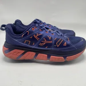 Hoka One One Infinite Shoes Women Size 10 Blue Coral Running Sneakers 3723