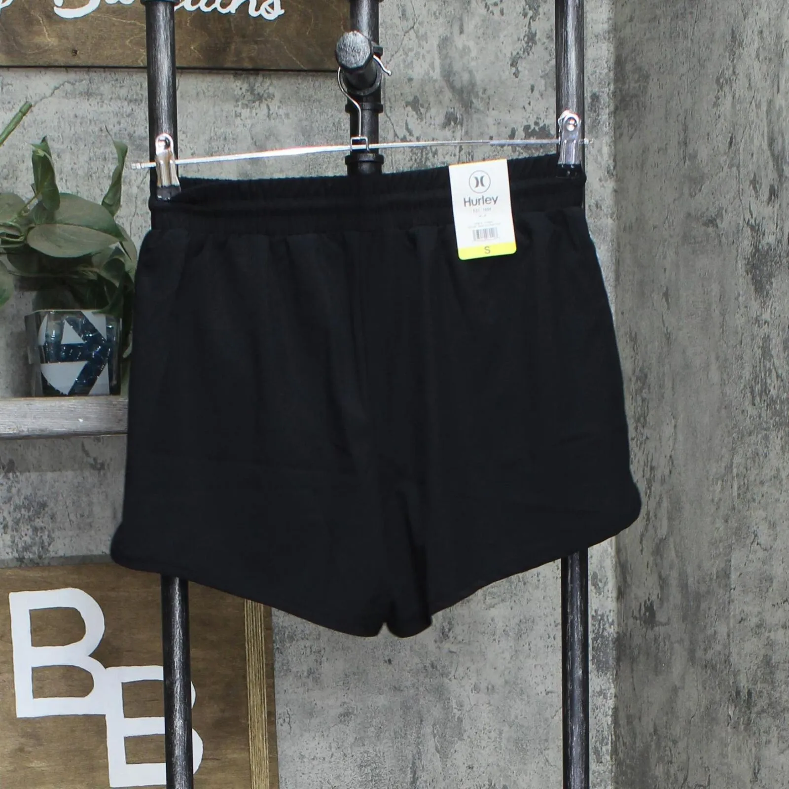 Hurley Womens Woven Running Shorts with Built in Brief 177067