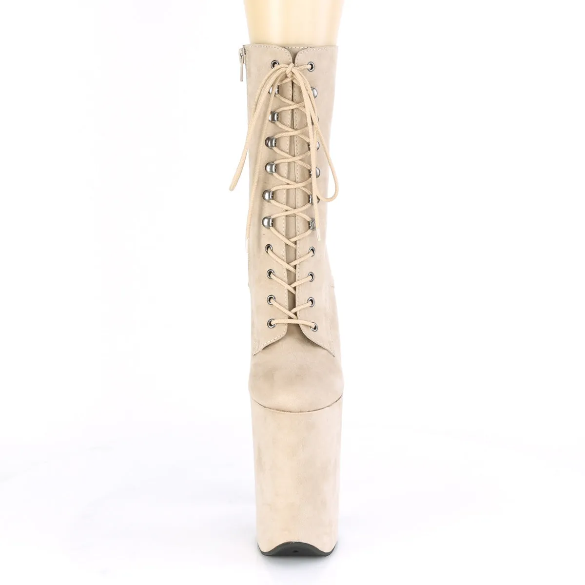 INFINITY-1020FS  Beige Faux Suede/Beige Faux Suede