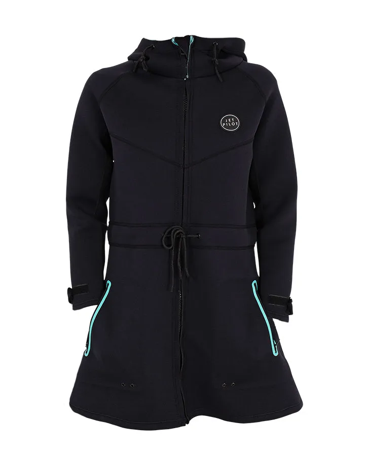 Jetpilot Venture Ladies Long Tour Coat - Black
