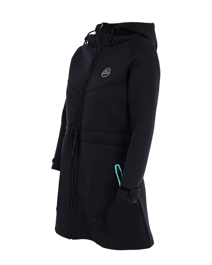 Jetpilot Venture Ladies Long Tour Coat - Black
