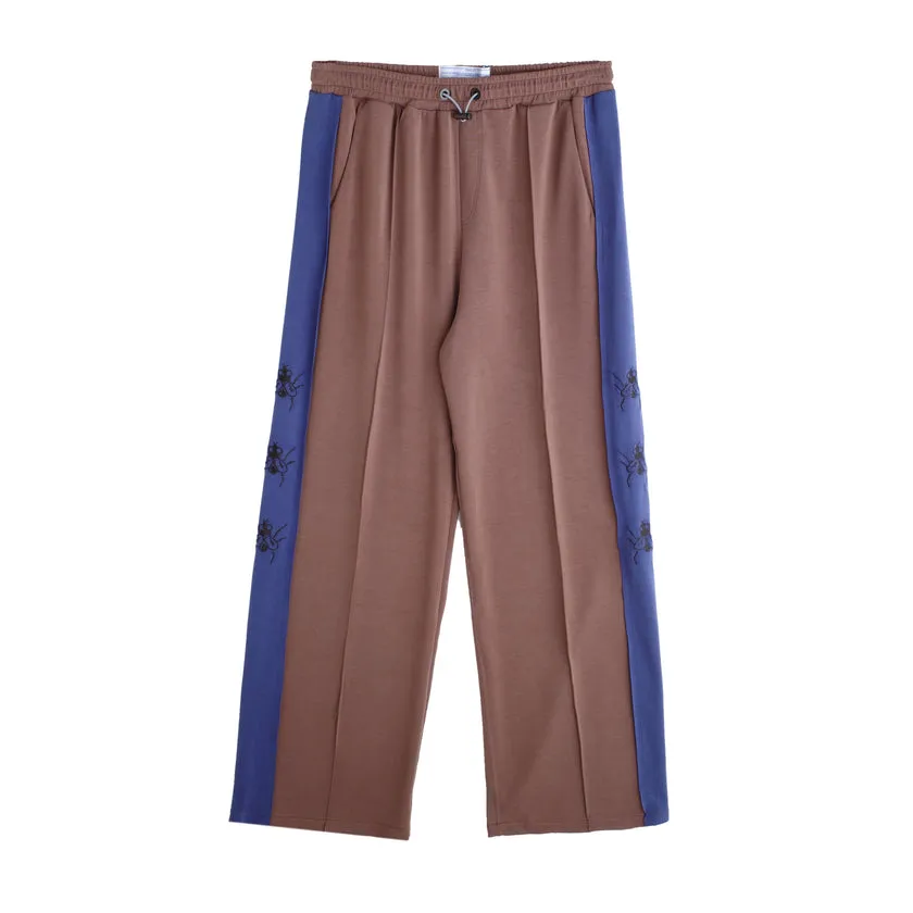 Jungles Jungles Scuba Track Pants Brown/Blue