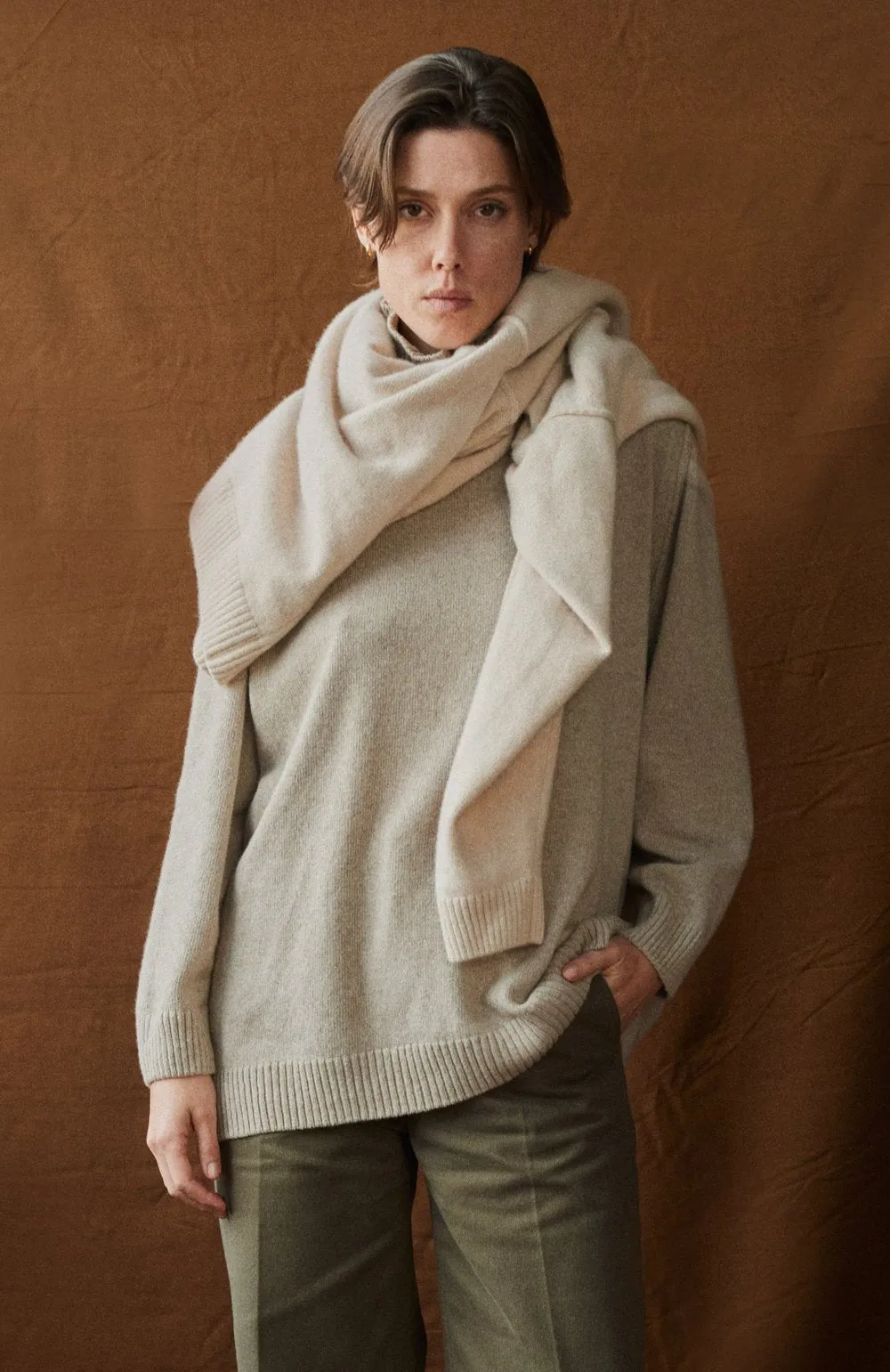 Kallmeyer Fossil Oversized Cashmere Sweater