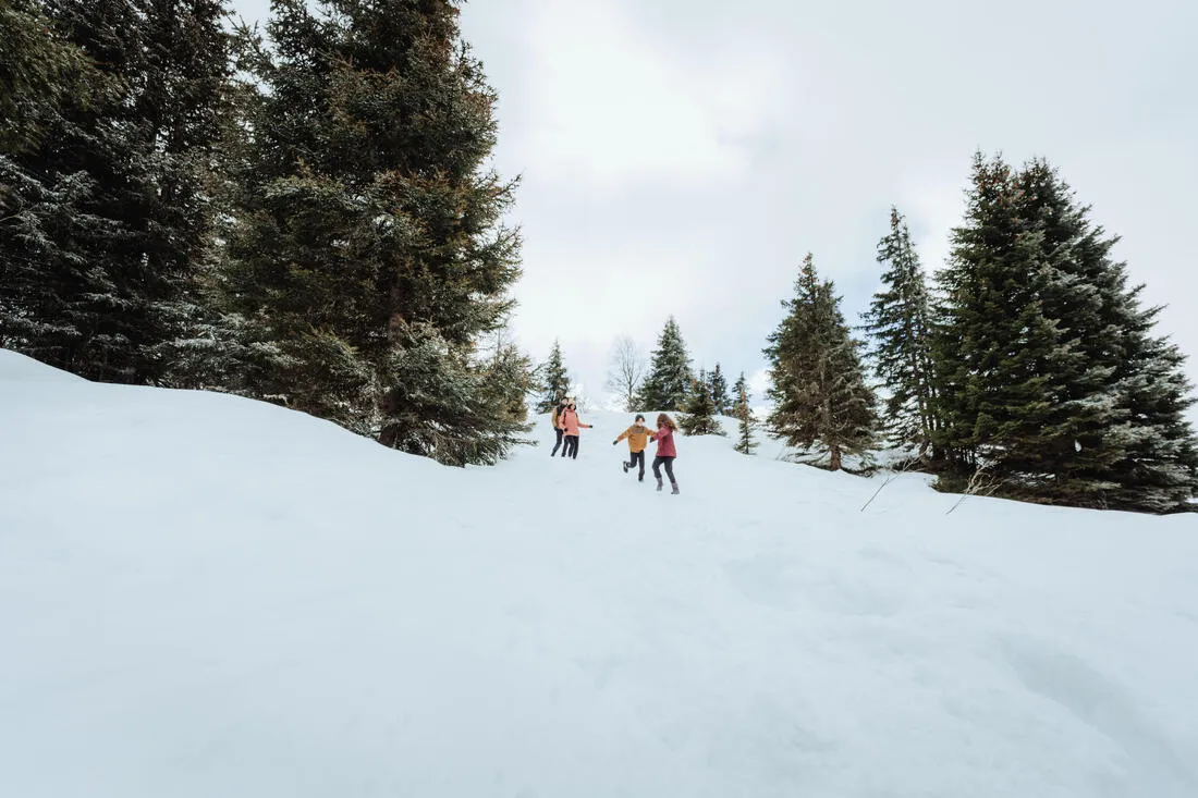 KIDS’ WARM AND WATERPROOF WINTER HIKING JACKET - SH100 -3.5°C - 7-15 YEARS