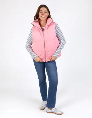 Kit Puffer Vest - Charm Pink