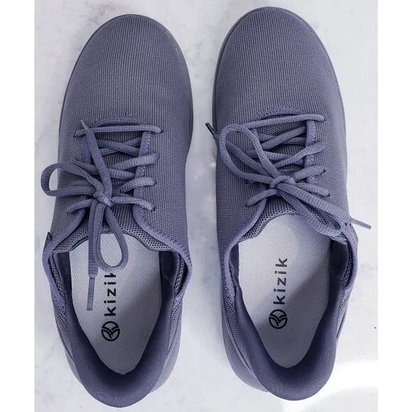 KIZIK Unisex Madrid Hands Free Sneakers Gray Size Men's 11Wide/Women's 12.5 Wide