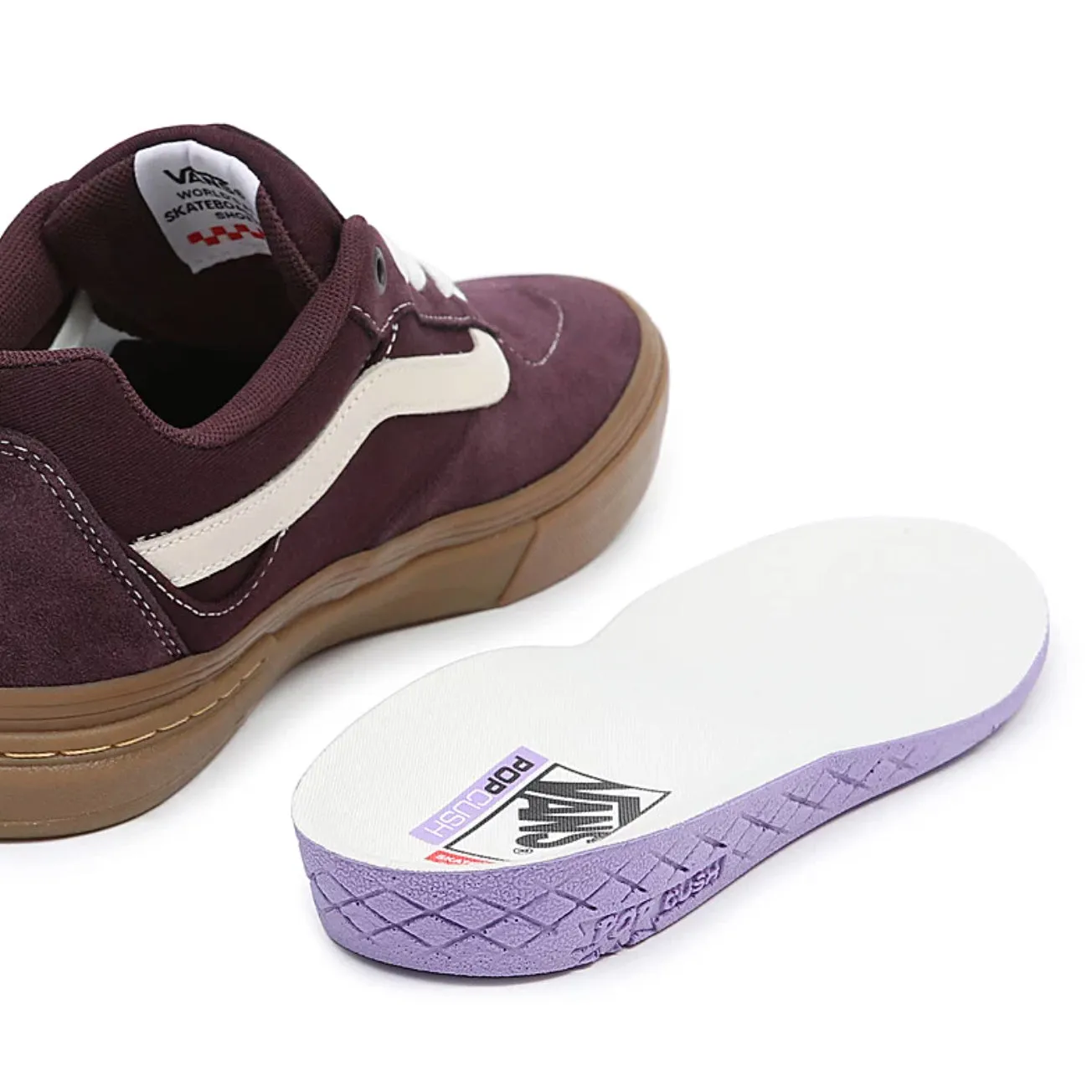 Kyle Walker Suede Gum Wine