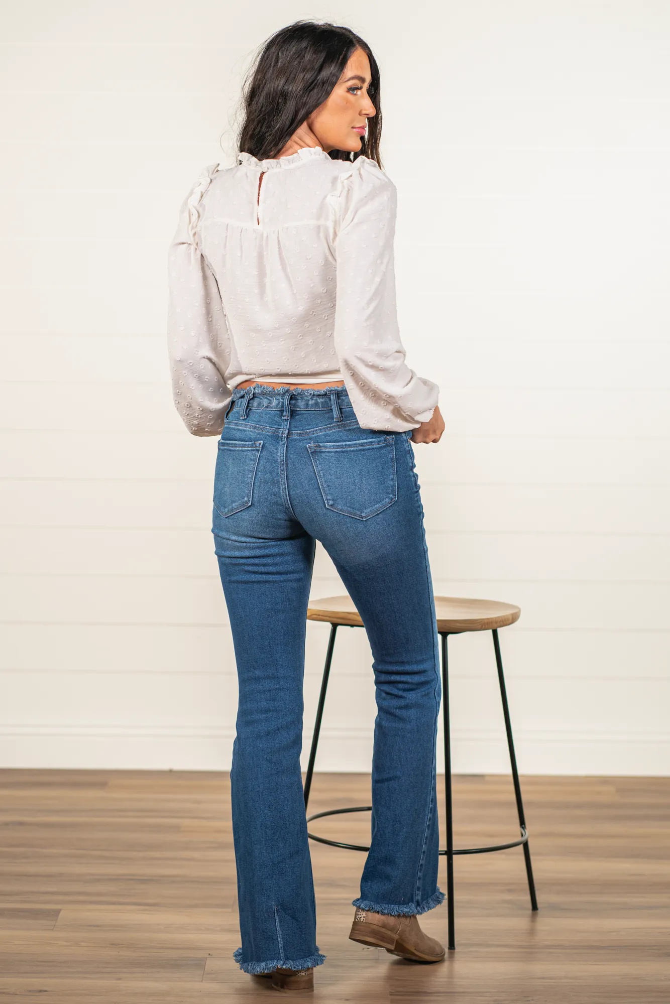 Lace Woven Blouse | Top