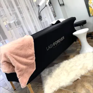 Lashforever Canada Black Bed Slip Cover