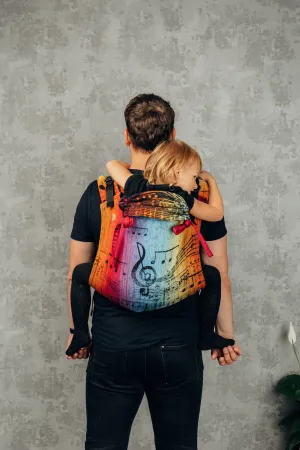 LennyLamb Onbuhimo Standard size Symphony Rainbow Dark
