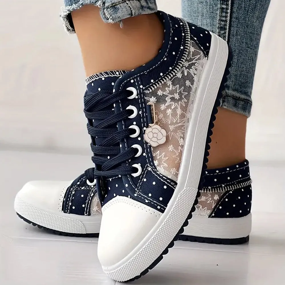 Luna™ | Stylish Lace-Up Sneakers