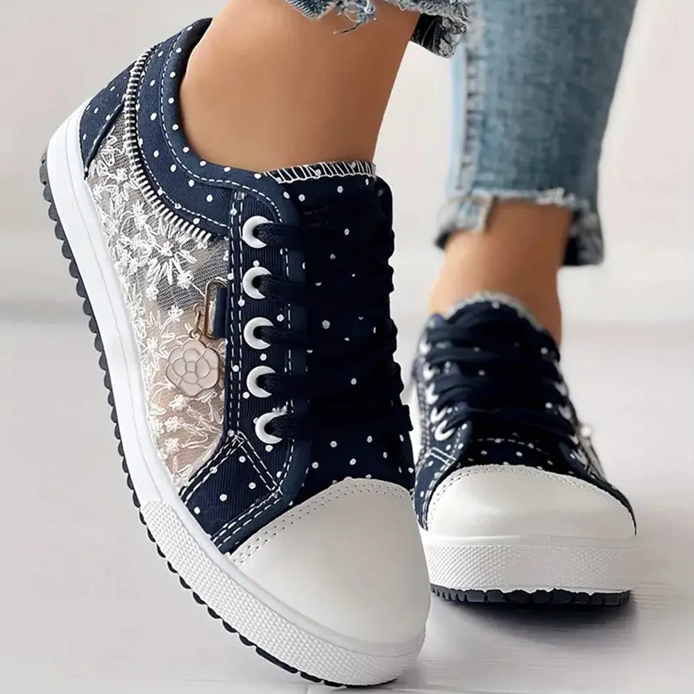 Luna™ | Stylish Lace-Up Sneakers