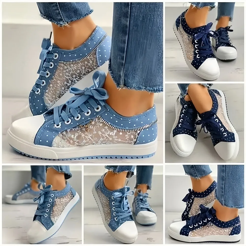 Luna™ | Stylish Lace-Up Sneakers