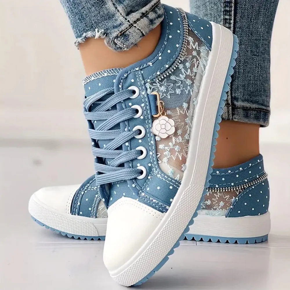 Luna™ | Stylish Lace-Up Sneakers