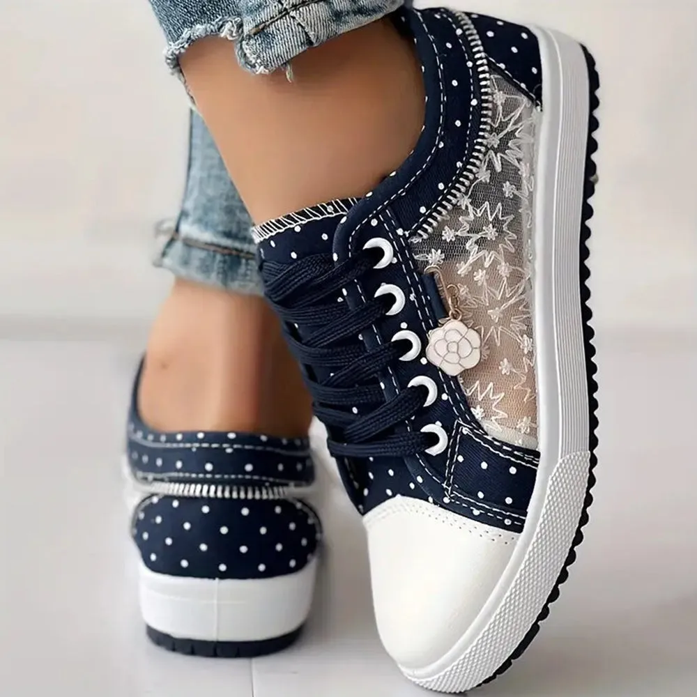 Luna™ | Stylish Lace-Up Sneakers