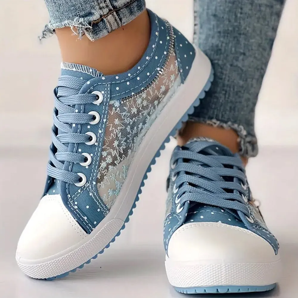Luna™ | Stylish Lace-Up Sneakers