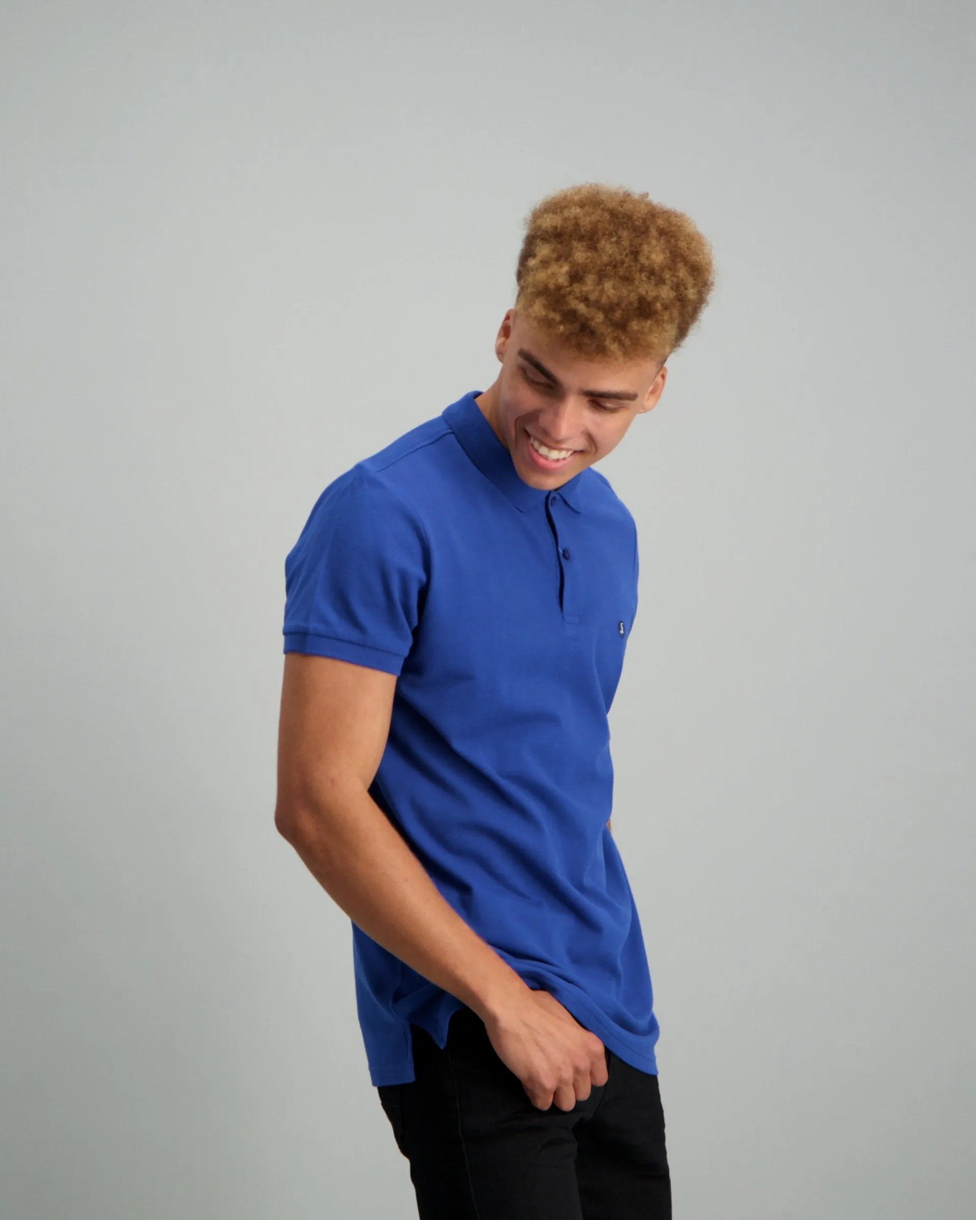 Men's Basic Golfer - Blue