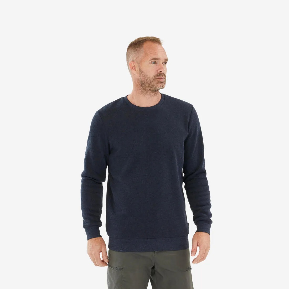 Men’s Crew-Neck Hiking Jumper - NH150