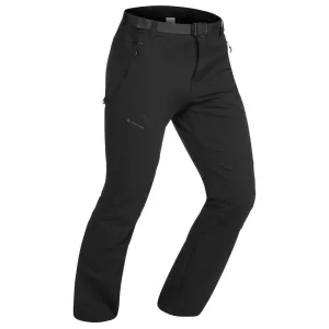 Men's Water-Repellent Stretch Trousers - Black