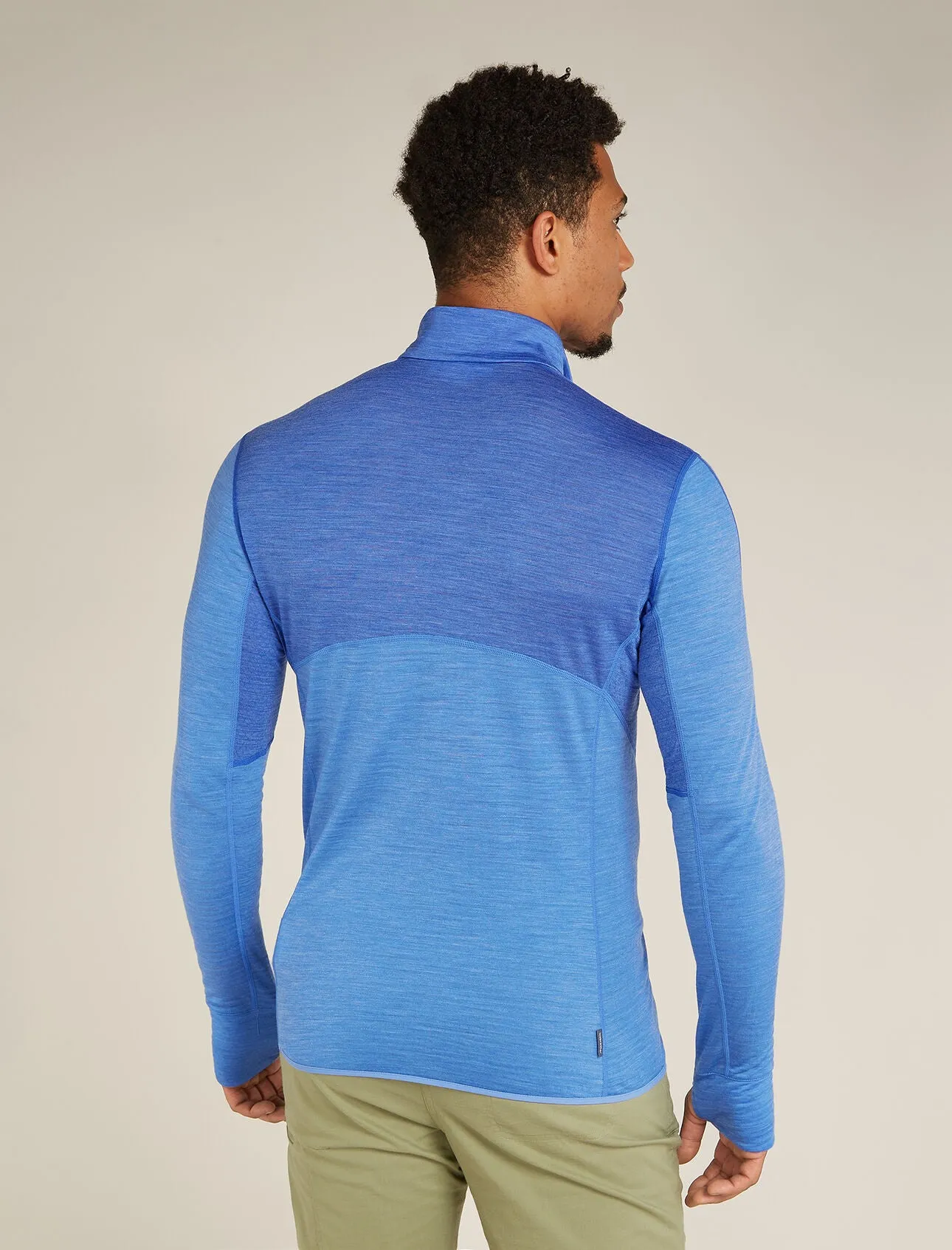 Merino Blend 200 Realfleece™ Descender Long Sleeve Half Zip Jacket (Men's) - IBBA56VY - Past Season