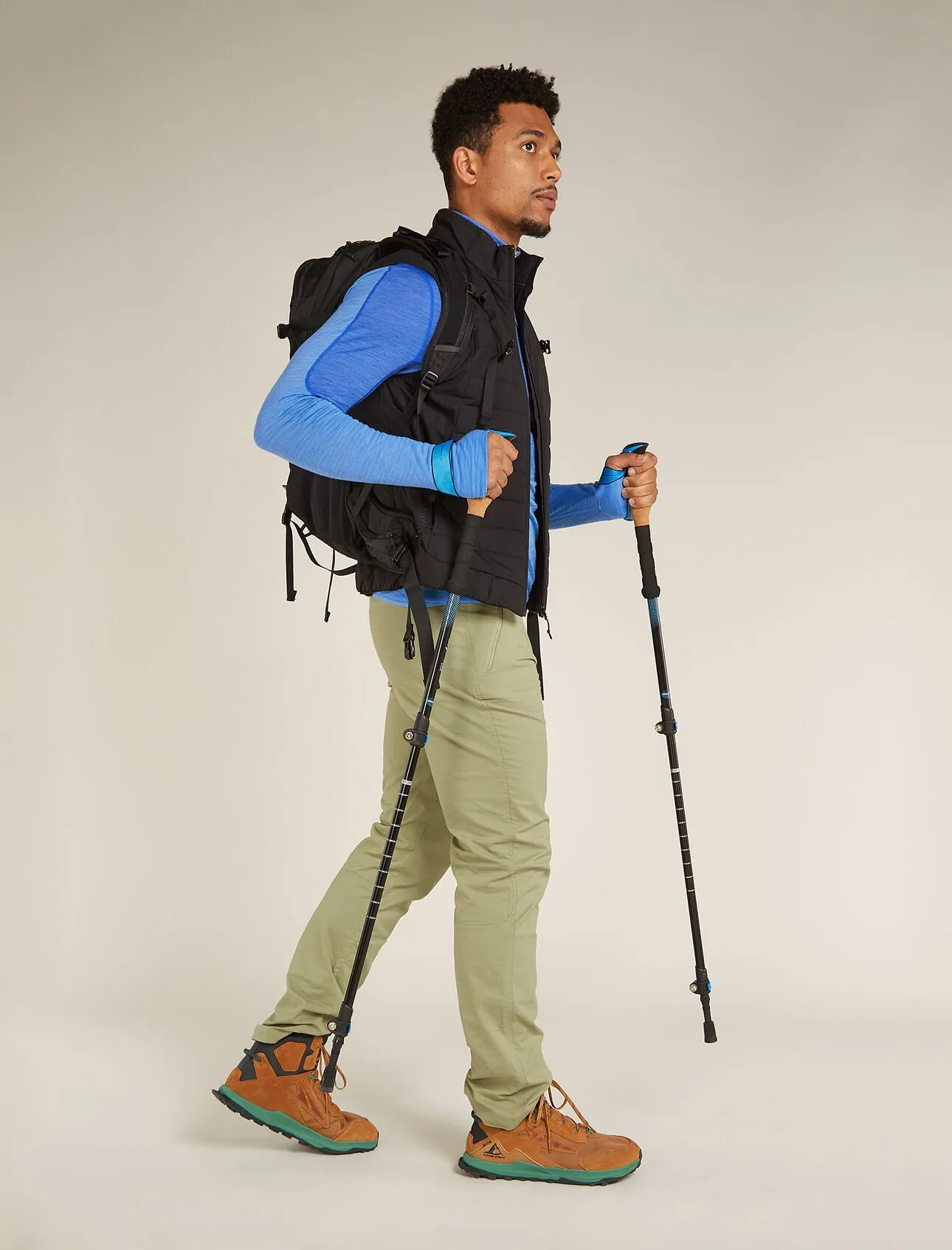 Merino Blend 200 Realfleece™ Descender Long Sleeve Half Zip Jacket (Men's) - IBBA56VY - Past Season