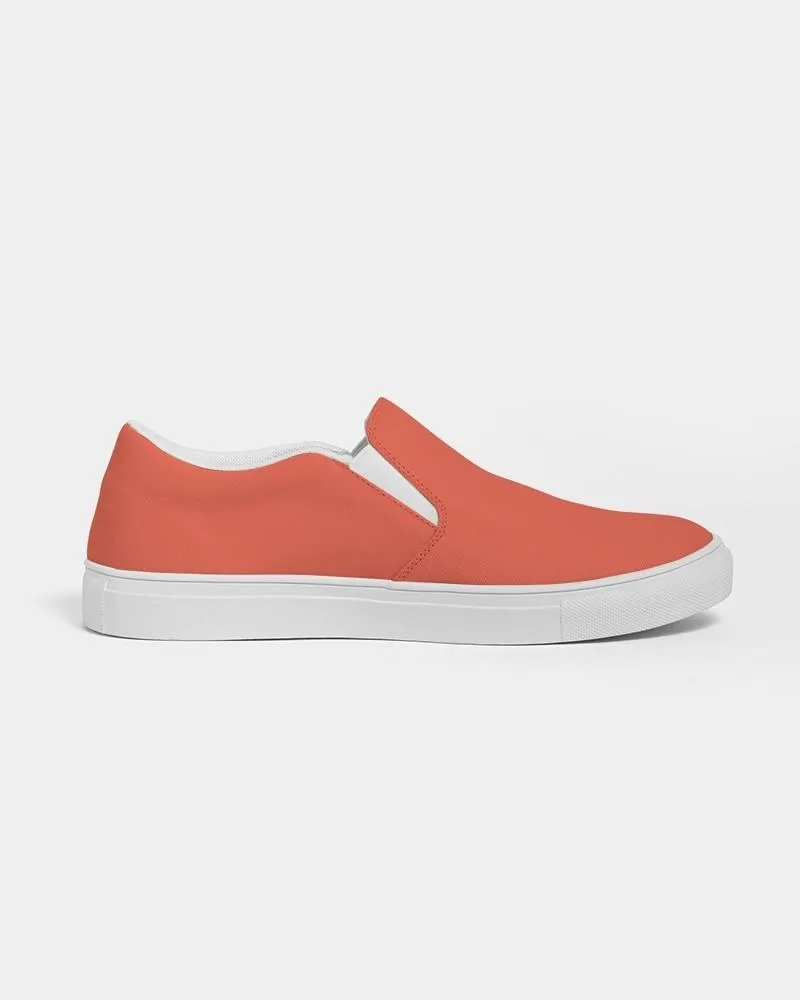 Midtone Red Slip-On Canvas Sneakers | Women's | C0M80Y80K0