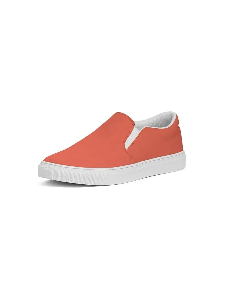 Midtone Red Slip-On Canvas Sneakers | Women's | C0M80Y80K0