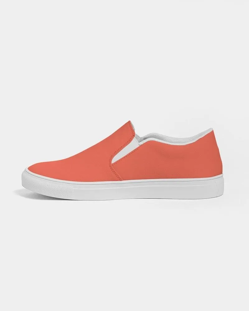 Midtone Red Slip-On Canvas Sneakers | Women's | C0M80Y80K0