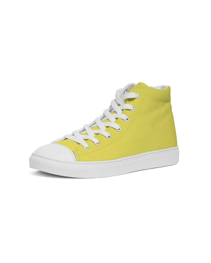 Midtone Yellow High-Top Canvas Sneakers | Women's | C0M0Y80K0
