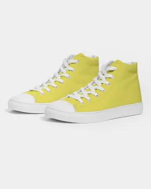 Midtone Yellow High-Top Canvas Sneakers | Women's | C0M0Y80K0