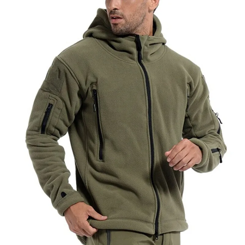 Military Winter Thermal Fleece Tactical Jacket