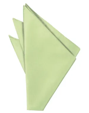 Mint Solid Twill Pocket Square