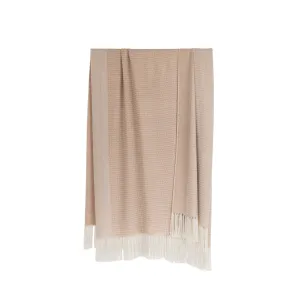 MINTA Collection Large Throw: Caramel Willow