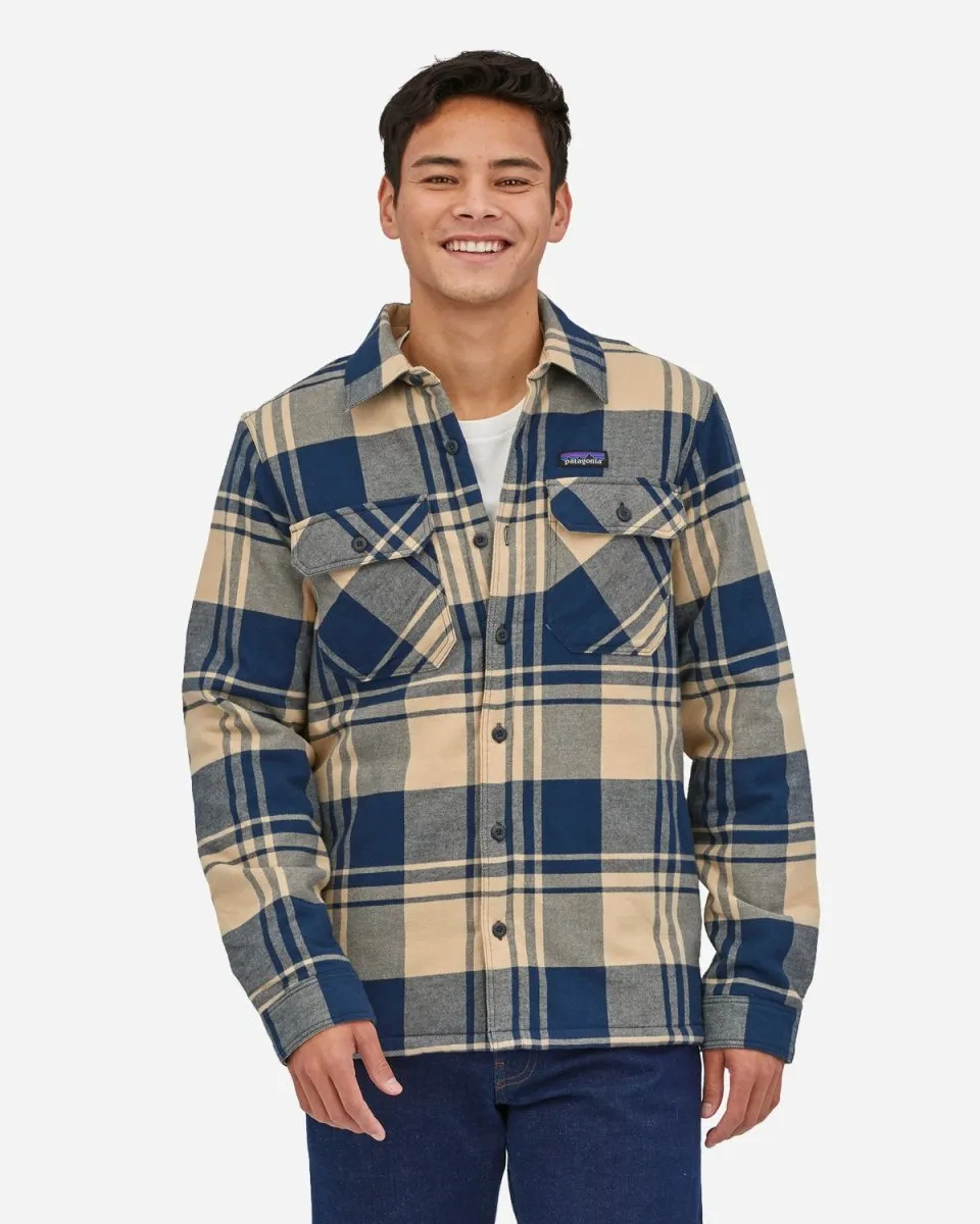 M's Insulated Fjord Flannel Shirt - Oak/Oar Tan