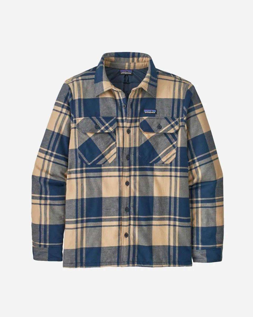 M's Insulated Fjord Flannel Shirt - Oak/Oar Tan