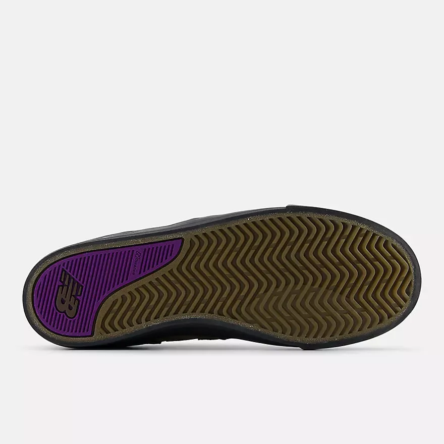 New Balance Numeric 306 Jamie Foy Skateboard Shoe - Brown With Purple