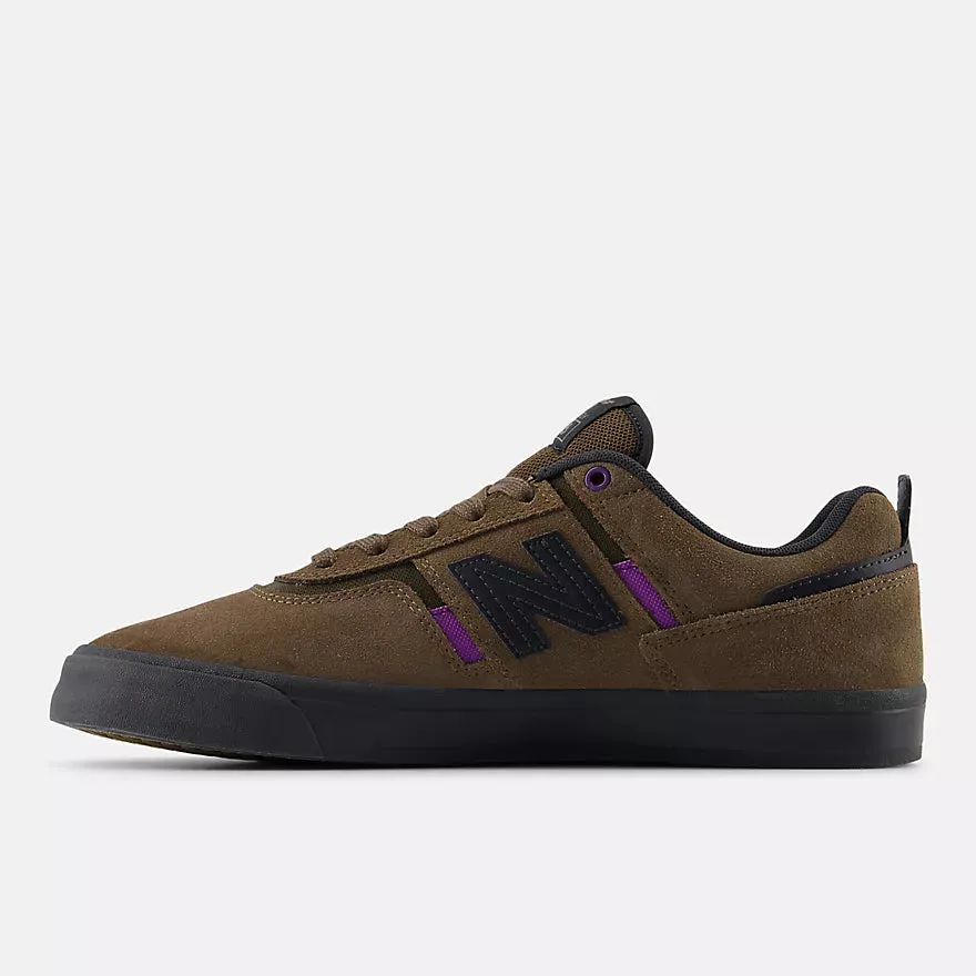 New Balance Numeric 306 Jamie Foy Skateboard Shoe - Brown With Purple