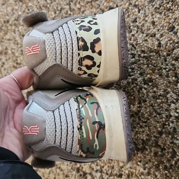 Nike Kyrie Animal Print Sneakers, size 3 youth